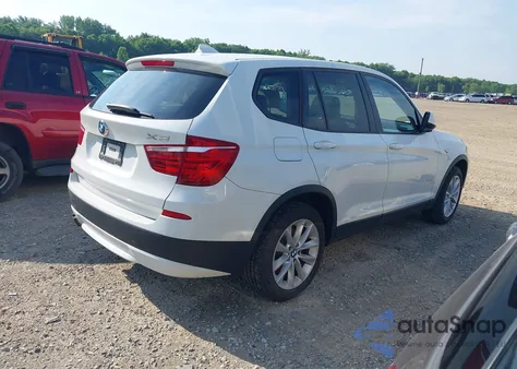 2013 BMW X3 xDrive28I из США, поврежденный, VIN 5UXWX9C54D0A15206